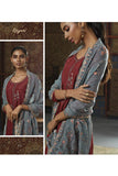 Gul Pure Bemberg Russian Silk Salwar Suit Design 843