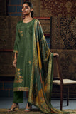 Sara Bemberg Silk Salwar Suit Design 861